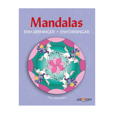 Mandalas malebog, enhjørninge