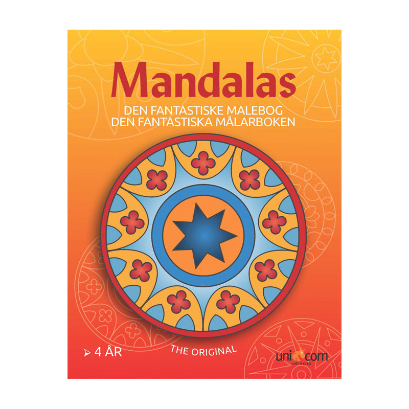 Mandalas malebog, fantastiske motiver fra 4 år