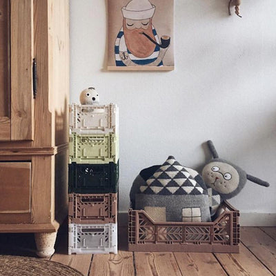 Foldekasse, midi grey
