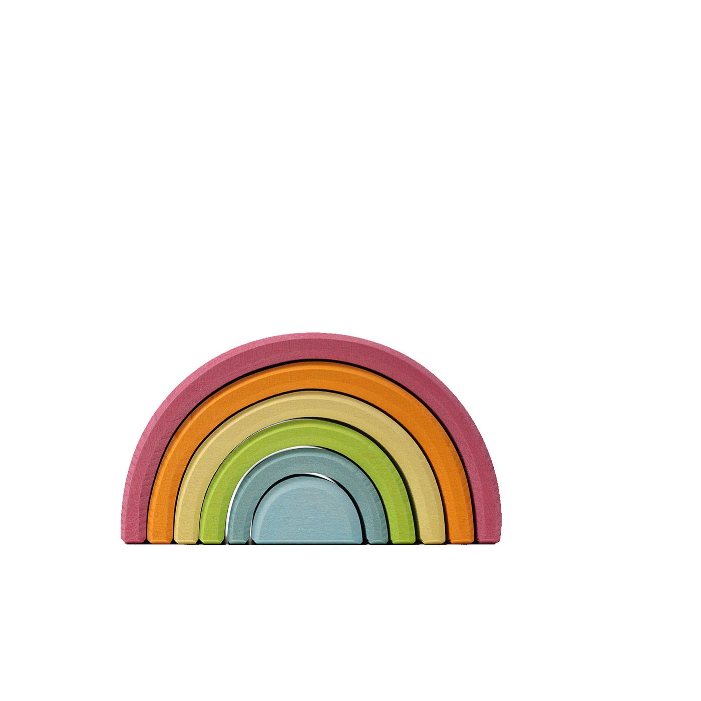 Grimms regnbue, mellem pastel med 6 buer