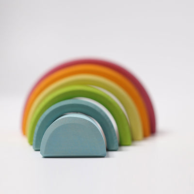 Regnbue, mellem pastel med 6 buer