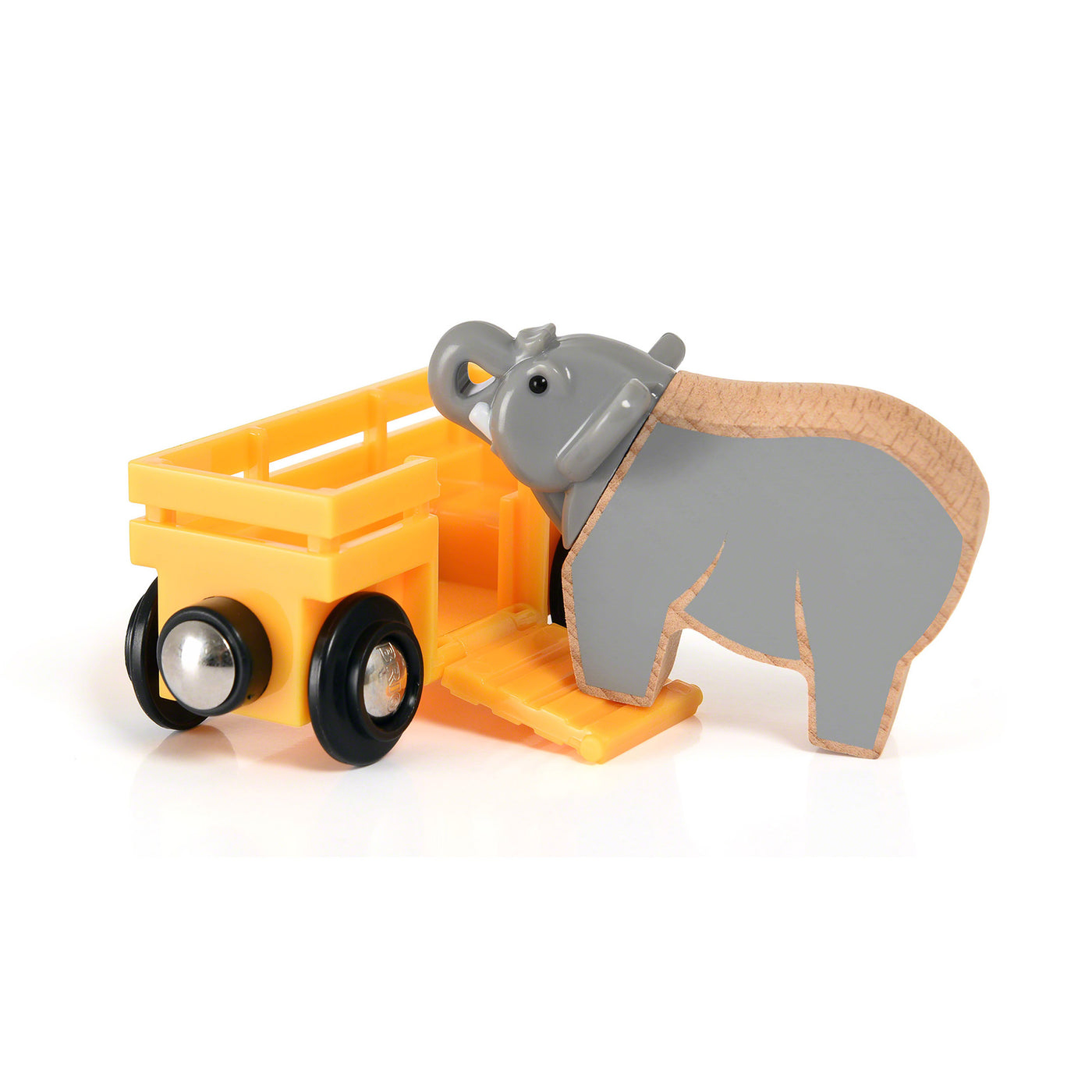 BRIO togbane, vogn med elefant