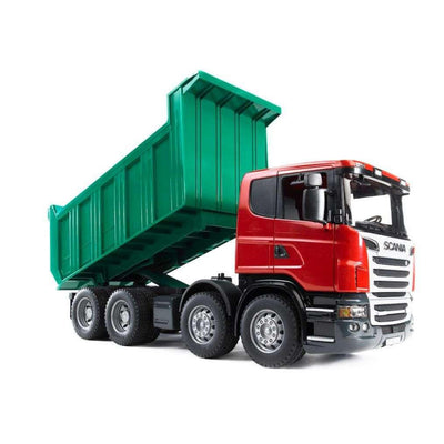 Bruder lastbil, Scania med grønt lad