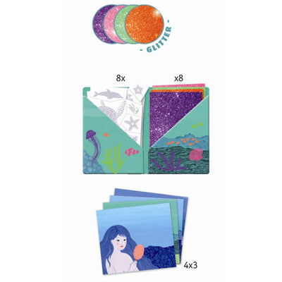 Djeco kreativ æske, Artistic patch havet
