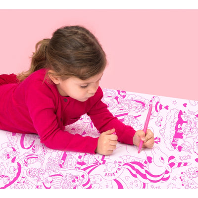 OMY poster fold-sammen, Lily unicorn