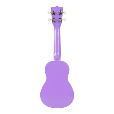 Makala ukulele, urchin lilla med haj