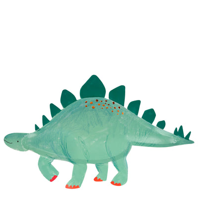 Meri Meri paptallerken, stegosaurus