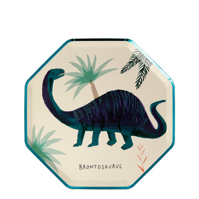 Engangstallerkener, dinosaurer