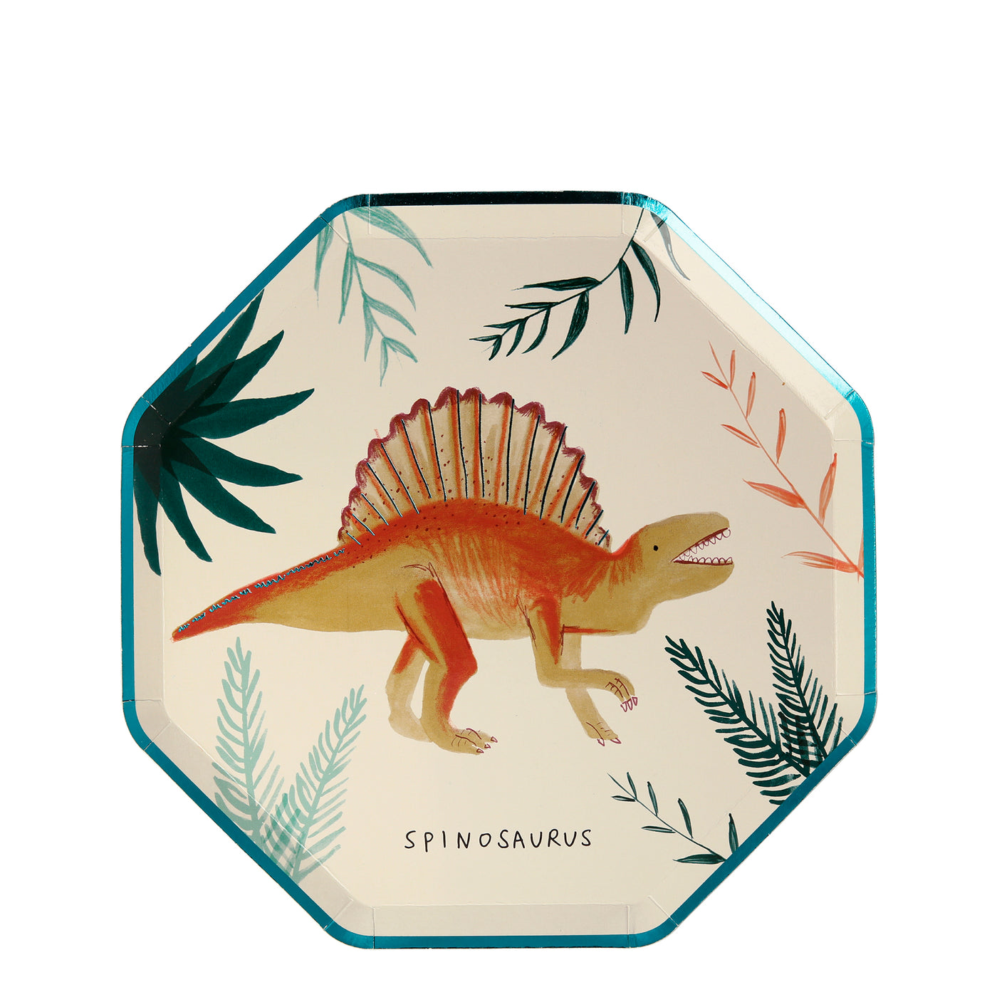 Engangstallerkener, dinosaurer