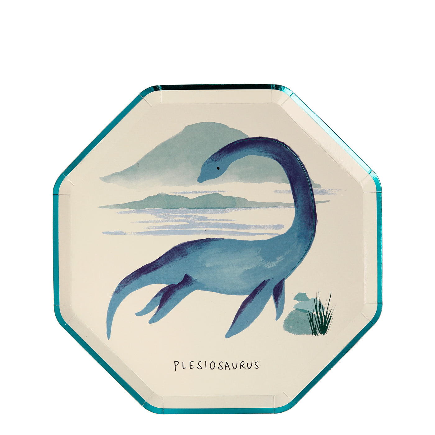 Engangstallerkener, dinosaurer
