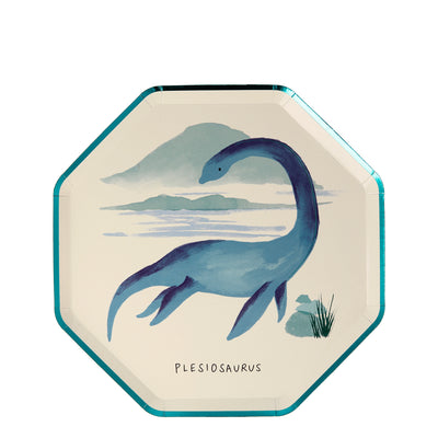 Engangstallerkener, dinosaurer