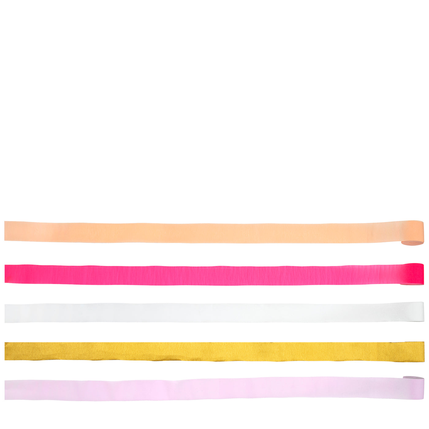 Crepe serpentiner, pink