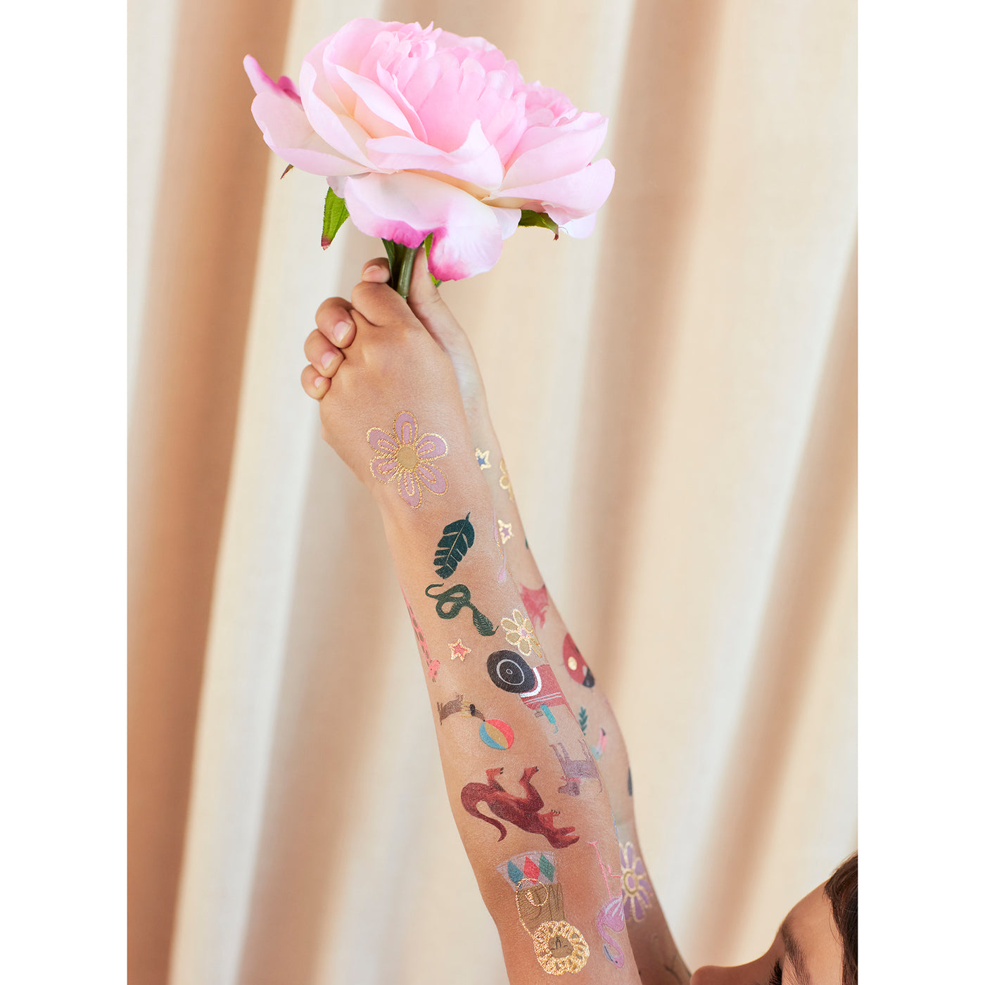 Meri Meri tattoos, safari