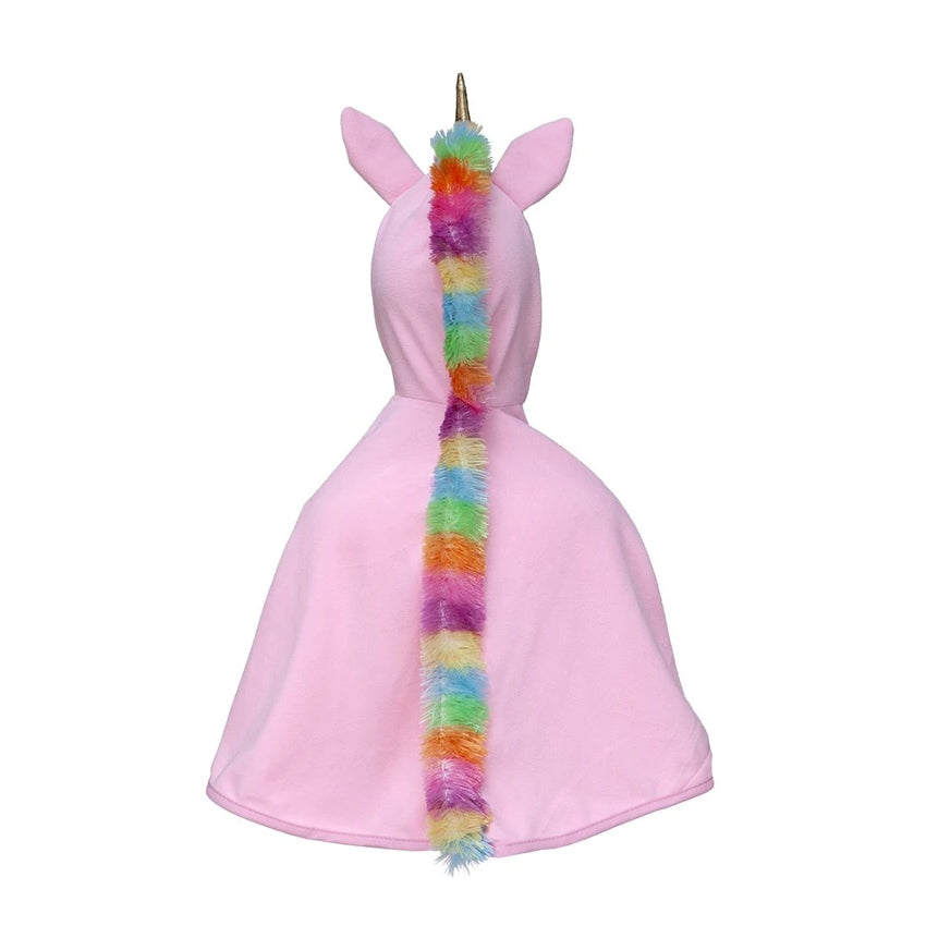 Udklædning baby kappe, unicorn