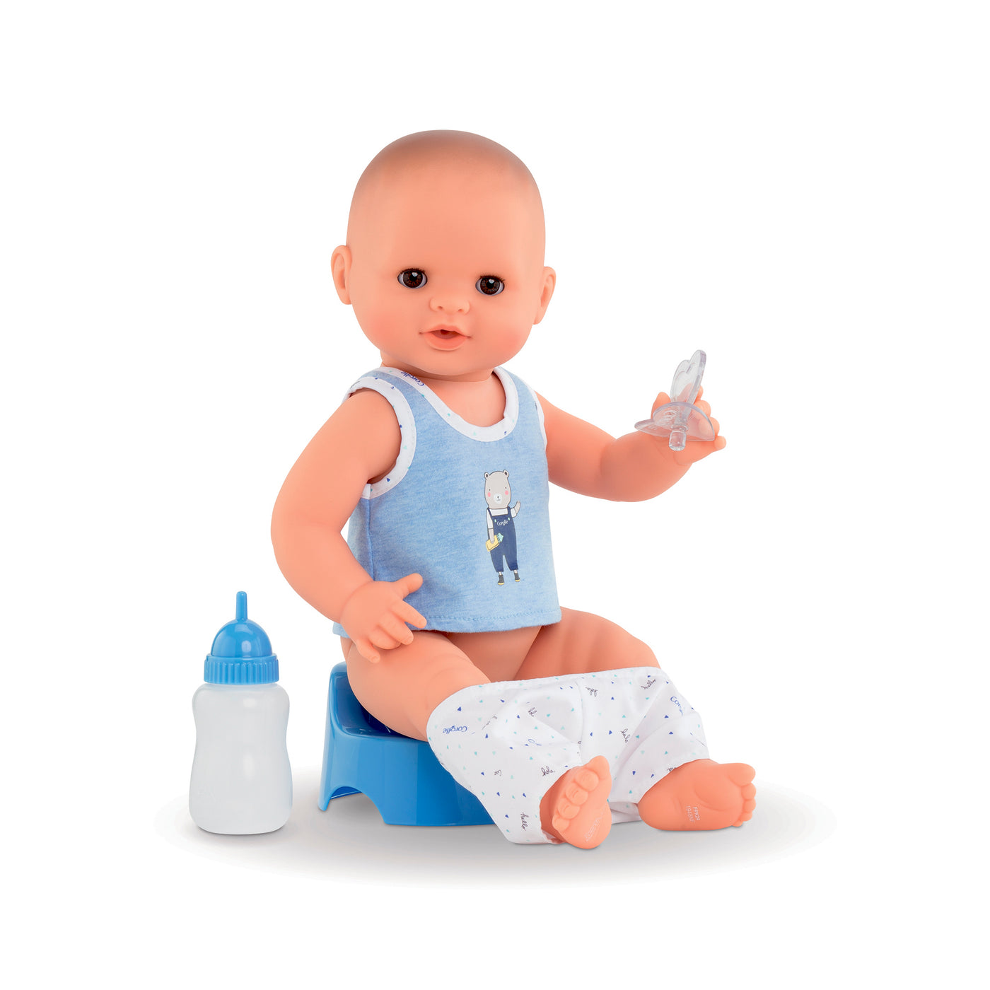 Corolle babydukke med potte, lys dreng Paul, 36 cm