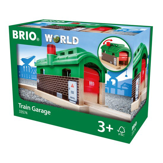 BRIO togbane, toggarage