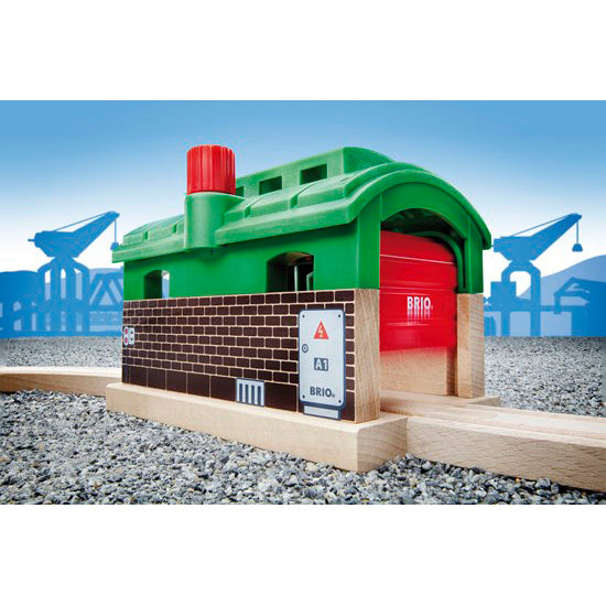 BRIO togbane, toggarage