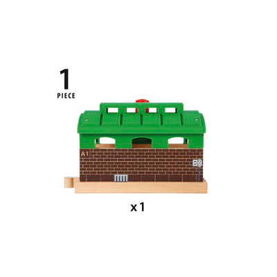 BRIO togbane, toggarage