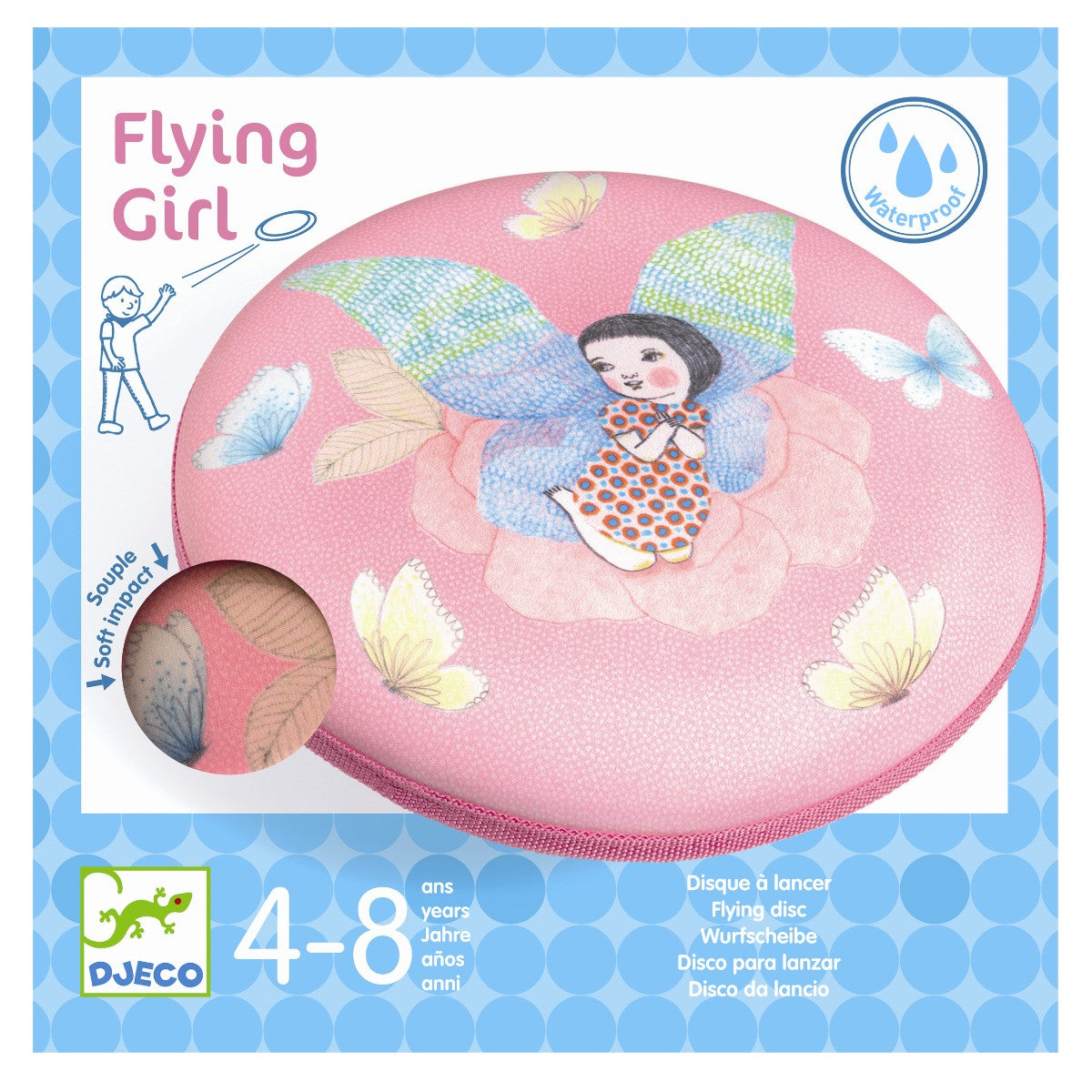 Frisbee, Flying Girl