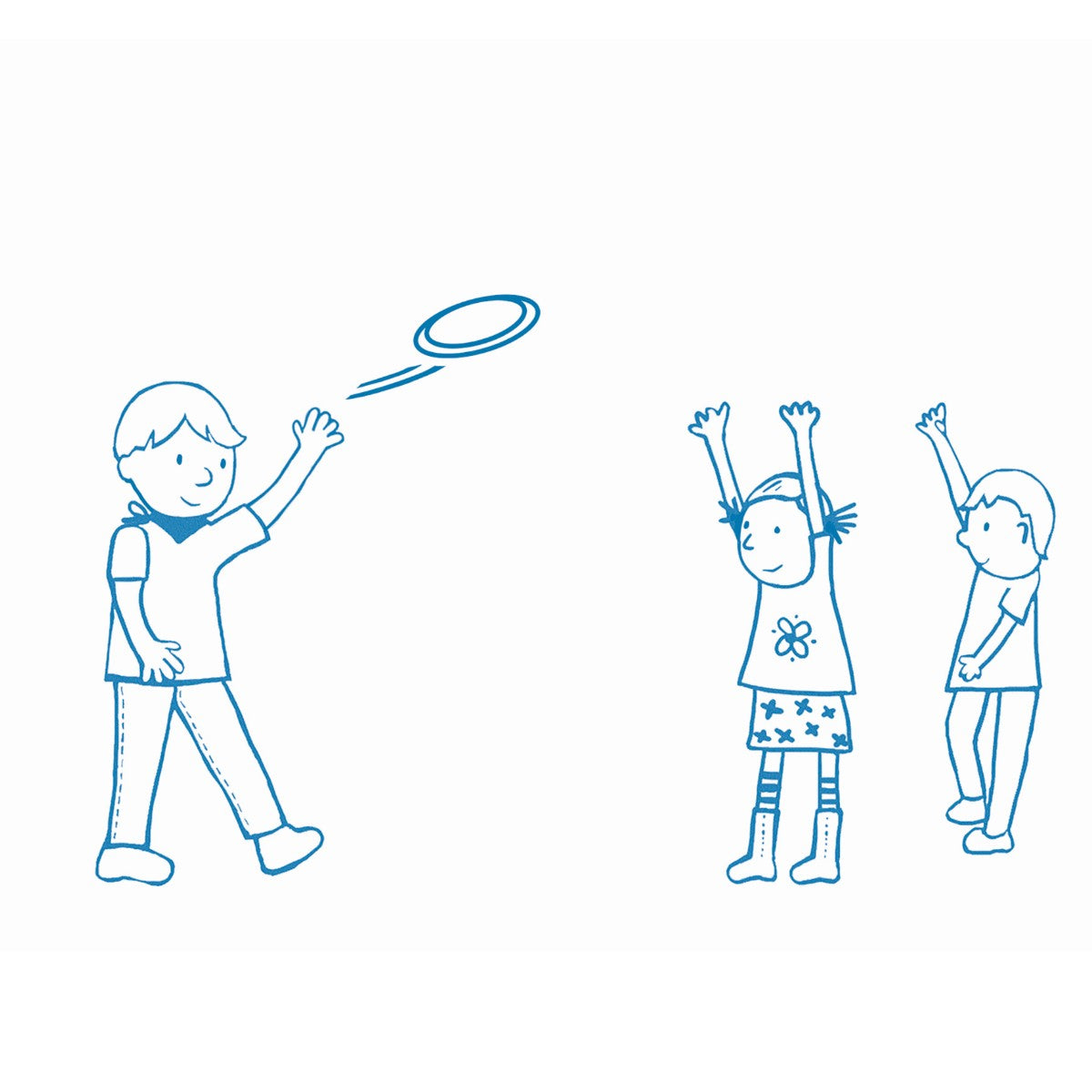 Frisbee, Flying Girl
