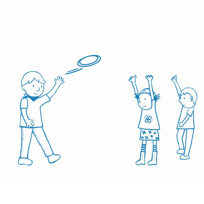 Frisbee, Flying Girl