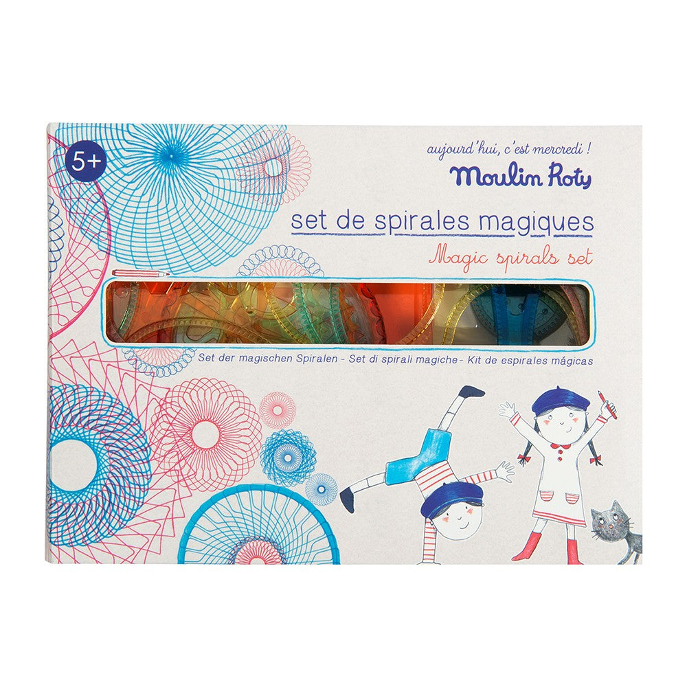 Moulin Roty tegnespiral, stor pakke