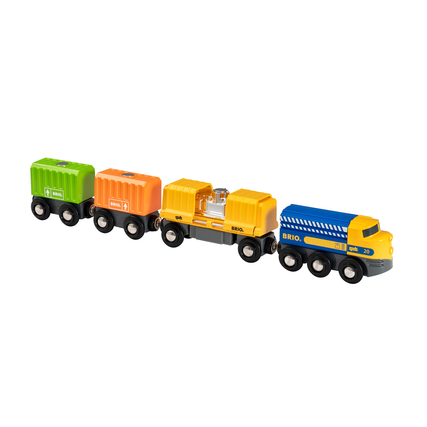 BRIO togbane, Godstog med tre vogne