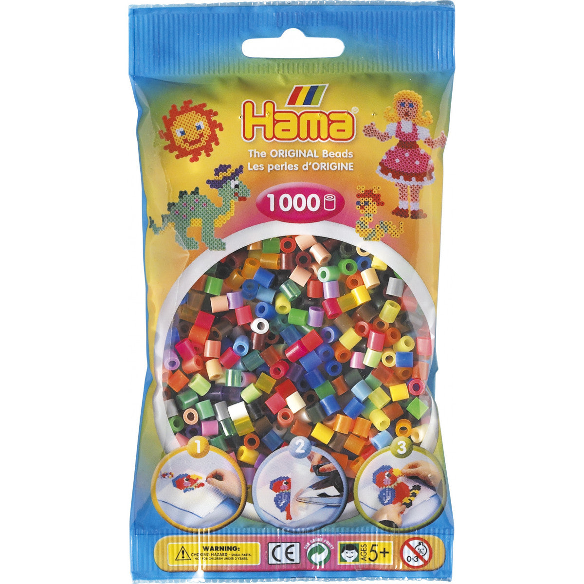 Perler, midi, 1000 mix 68