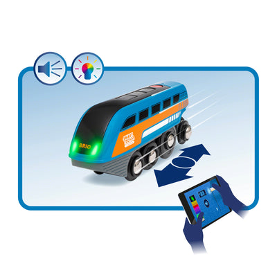 BRIO togbane, Action Tunnel Travel Set (Smart Tech Sound)