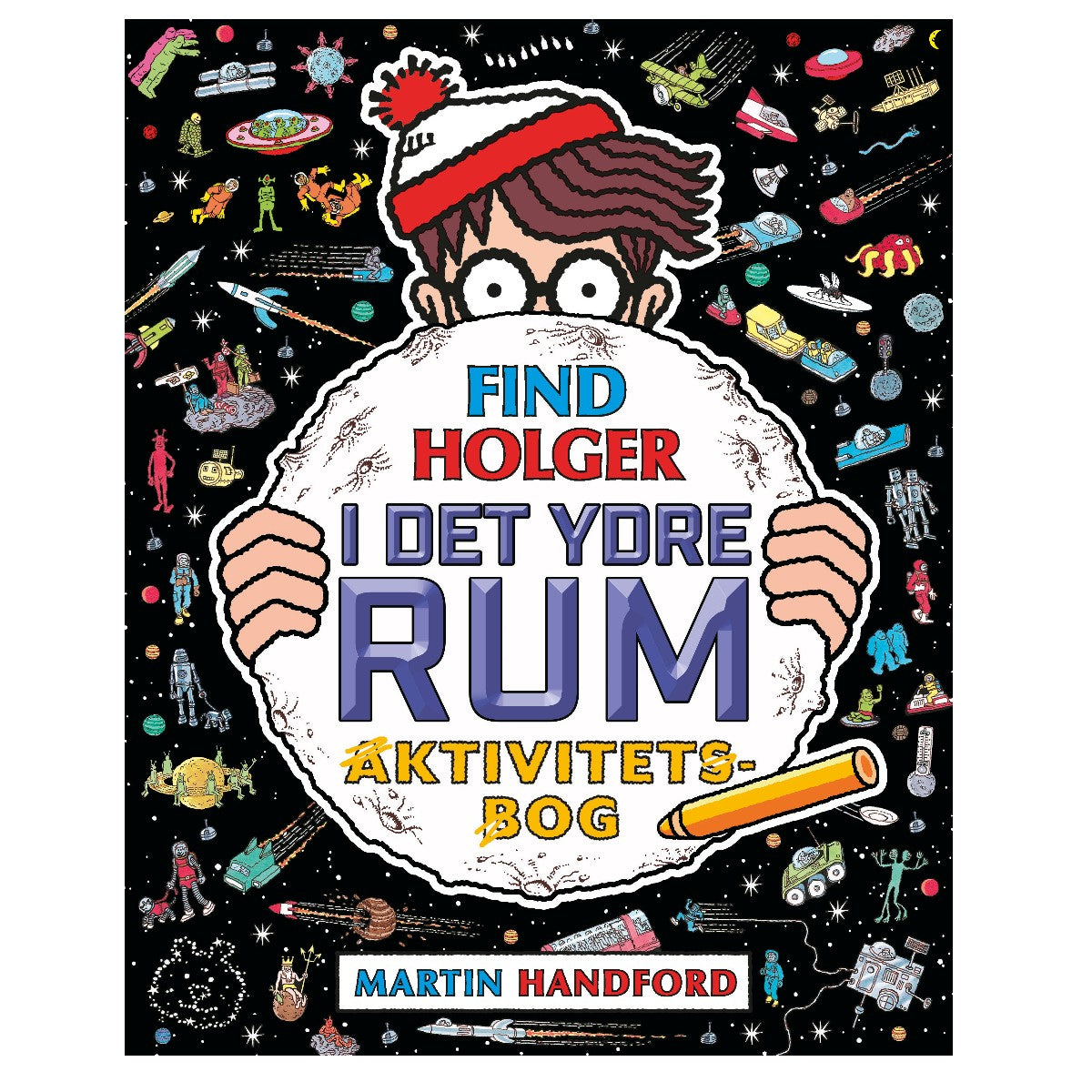 Bog, Find Holger i det ydre rum, aktivitetsbog