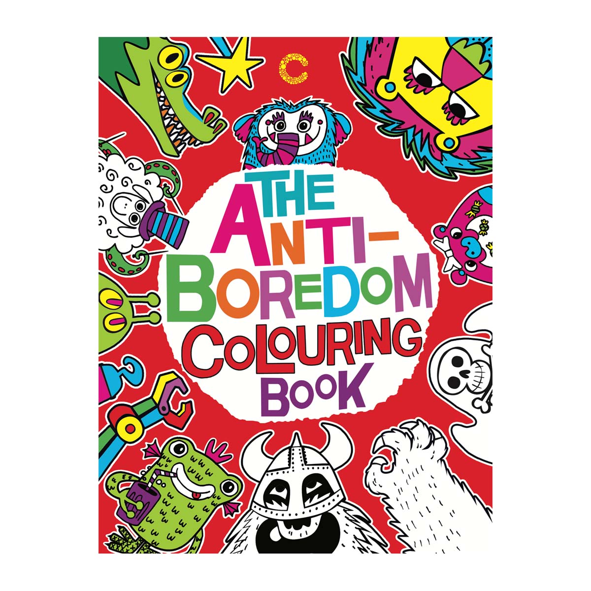 Malebog, The antiboredom colouring book
