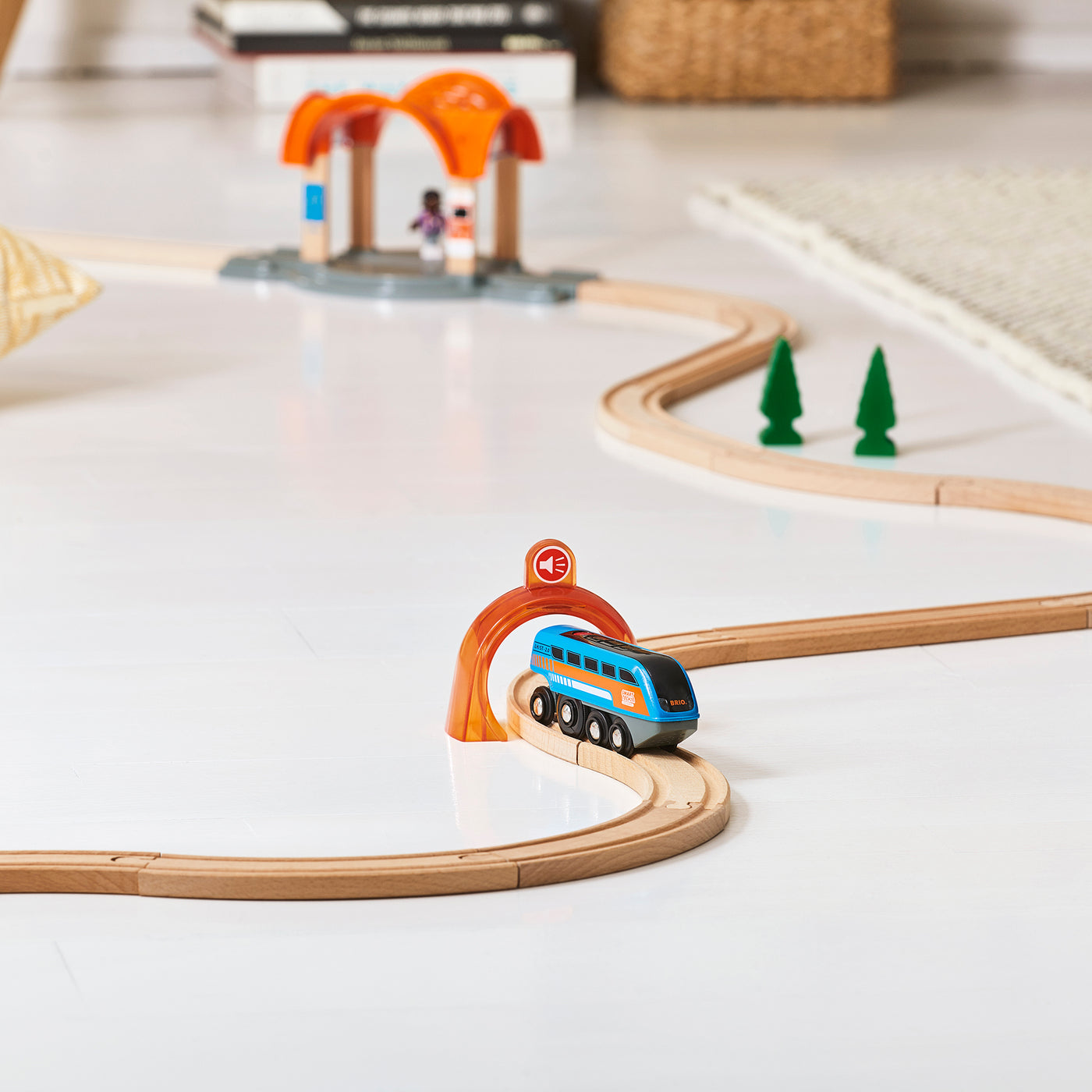 BRIO togbane, Smart Tech Lokomotiv med lydoptager