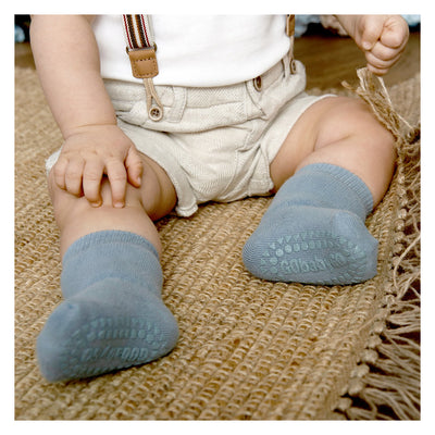 Sokker, dusty blue