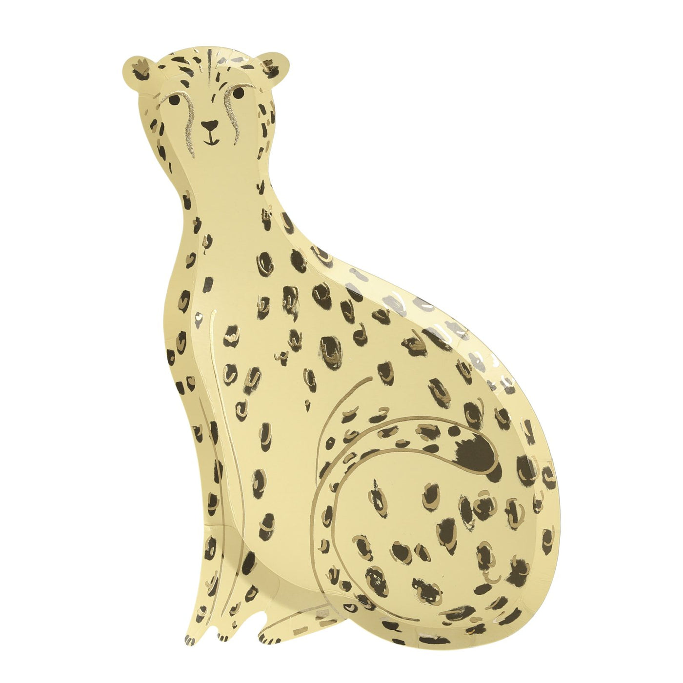 Meri Meri tallerken, gepard