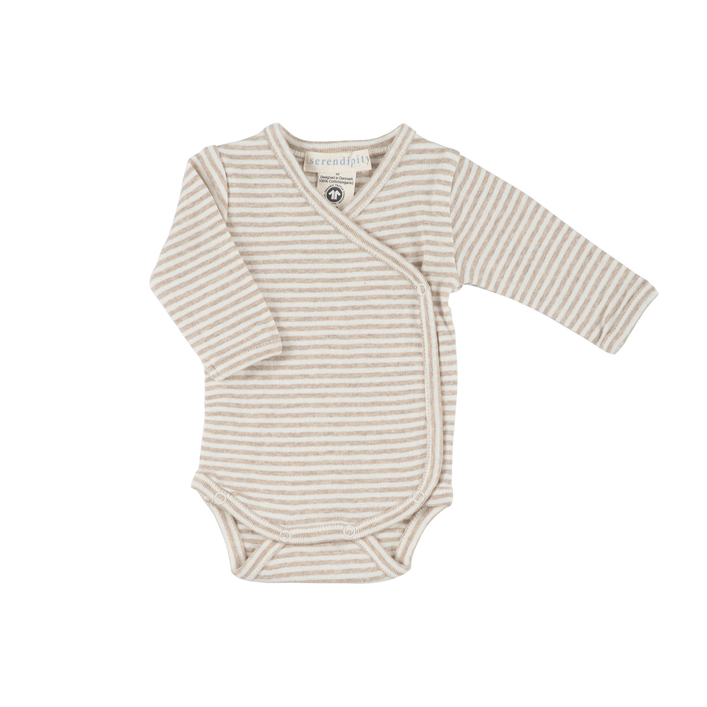 Serendipity wrap body, oat/white