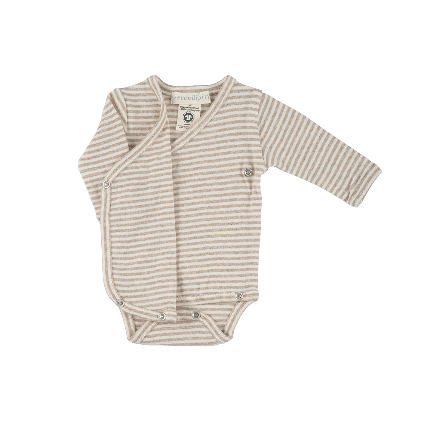 Serendipity wrap body, oat/white