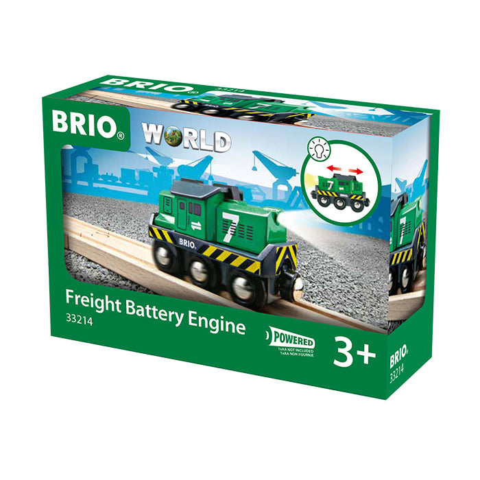 BRIO togbane, batteridrevet fragt tog