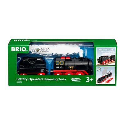 BRIO togbane, batteridrevet damptog