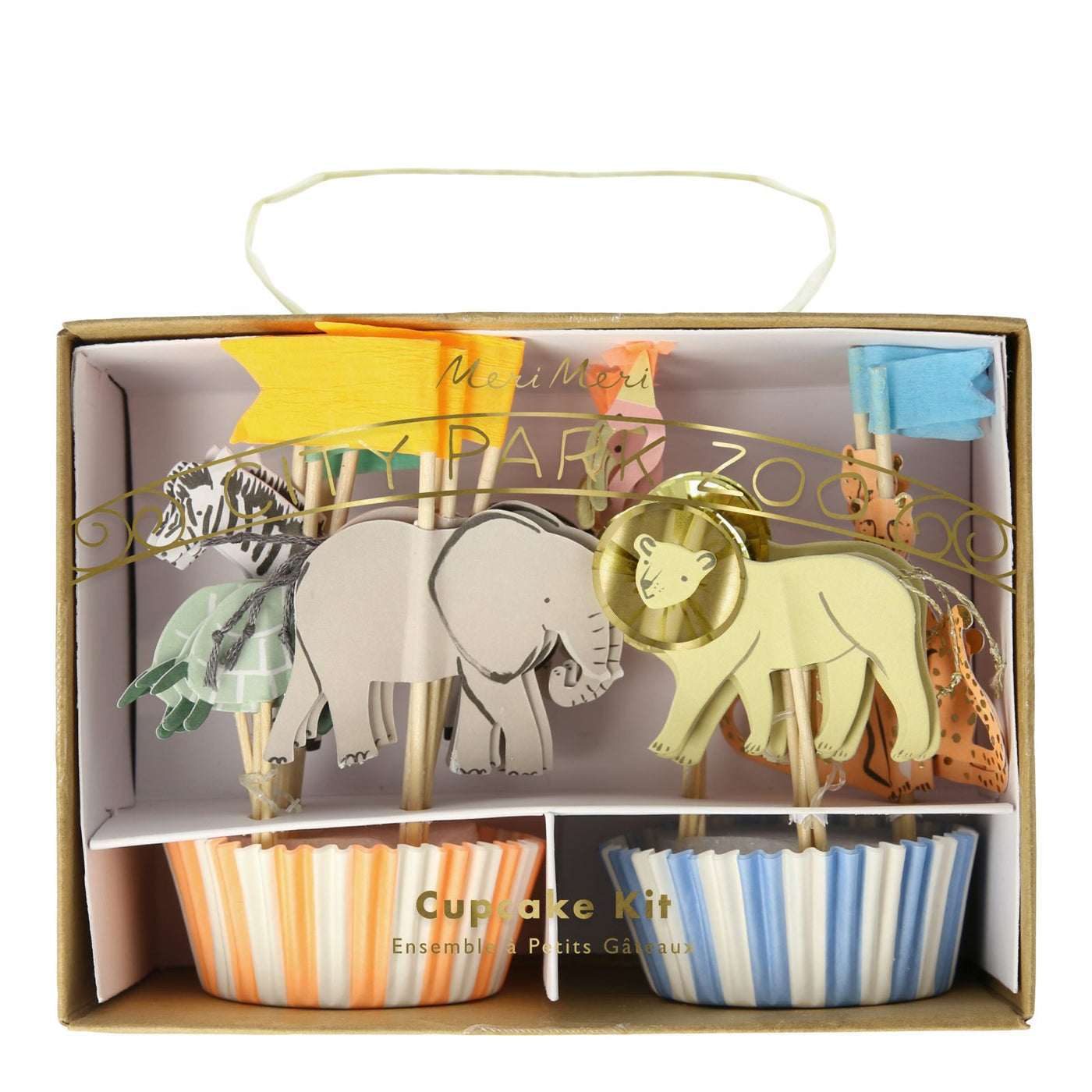 Meri Meri cupcake kit, Safari Animals