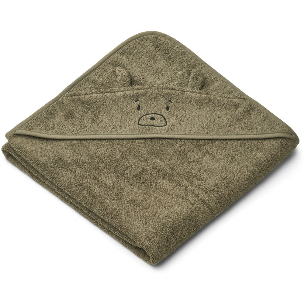 Liewood håndklæde, Mr. Bear khaki