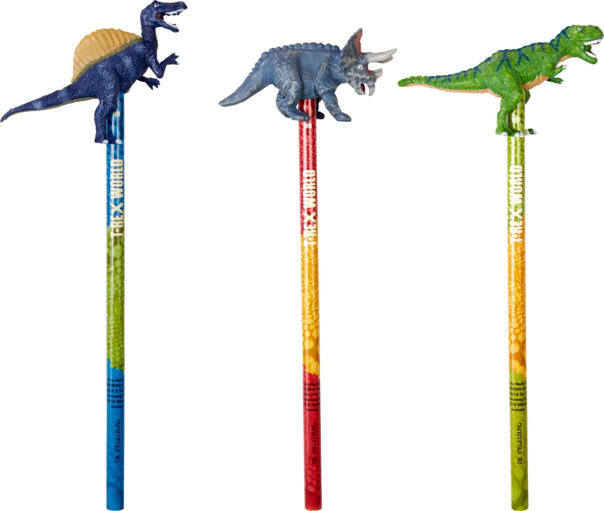 T-Rex World Dino blyant, assorteret