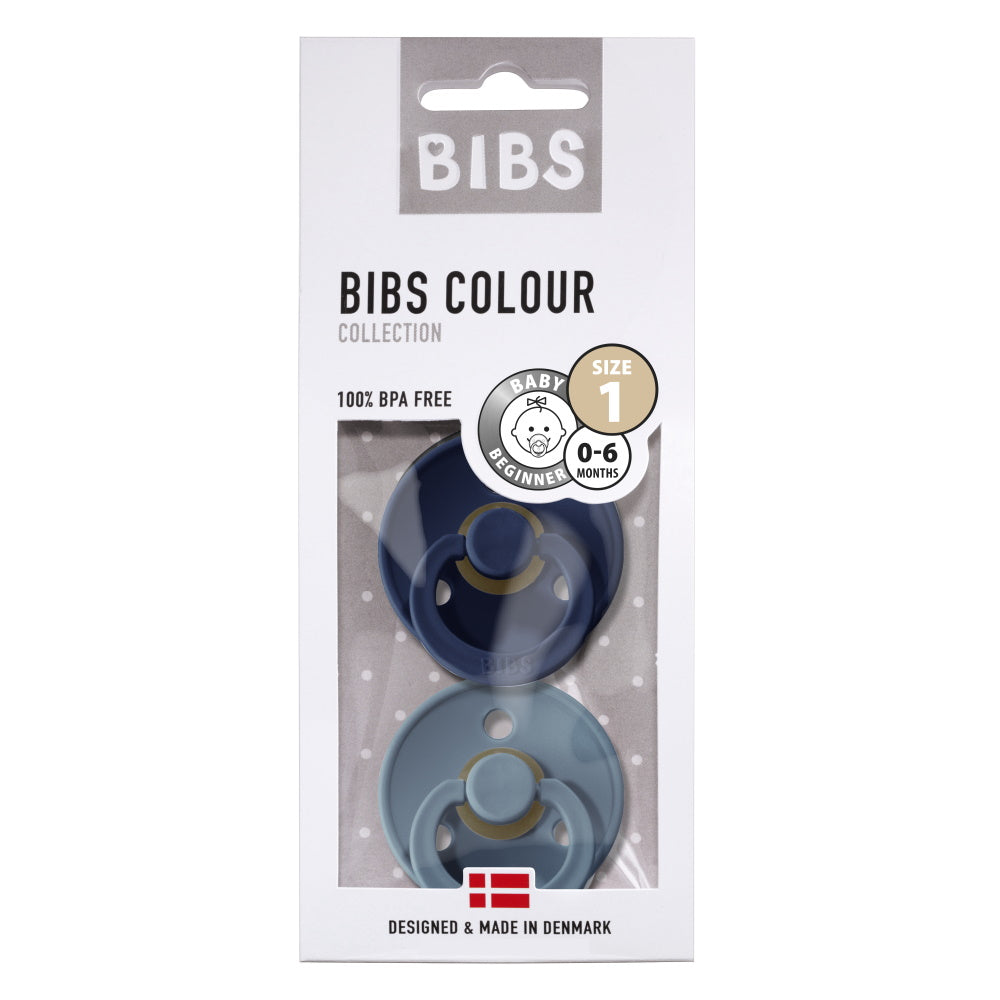 BIBS Colour Sut, 2-pak, Deep space/Petrol
