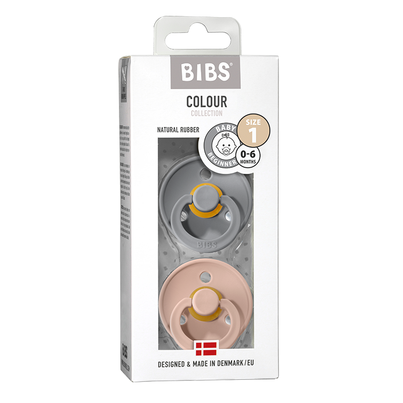 BIBS Colour sut, cloud/blush 2-pak