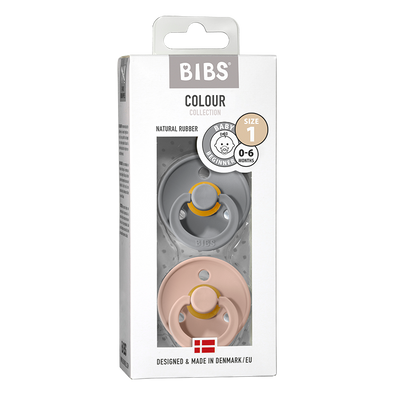 BIBS Colour sut, cloud/blush 2-pak