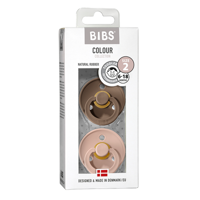 BIBS Colour sut, oak/blush 2-pak