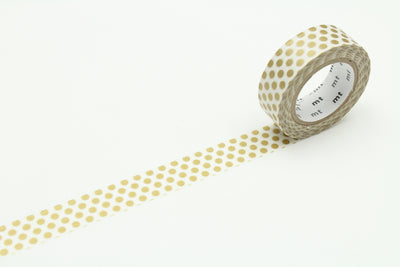 Masking tape, dot gold