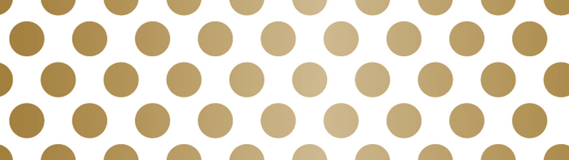 Masking tape, dot gold