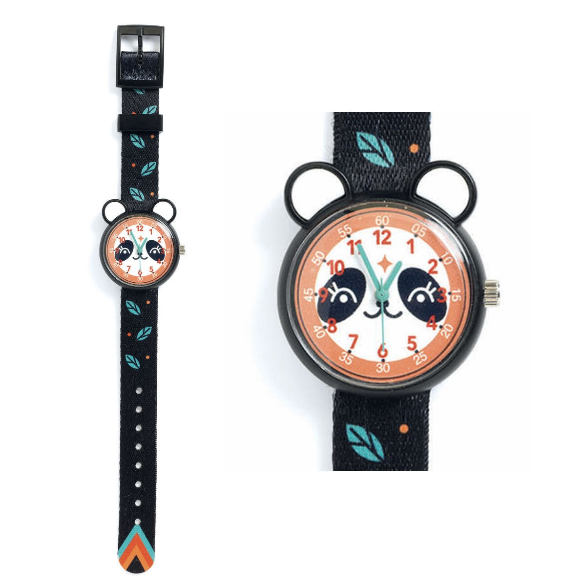Djeco armbåndsur, panda
