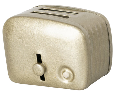 Maileg tilbehør, toaster silver