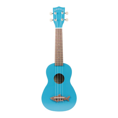 Makala ukulele, blå med haj